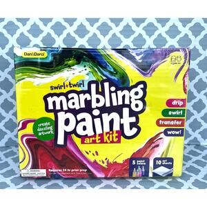 Dan & Darci Marbling Paint Art Kit New in Box